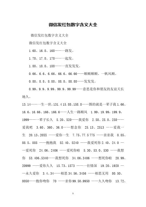 红包1560是有什么含义_红包156.66是什么意思_红包166.52什么意思