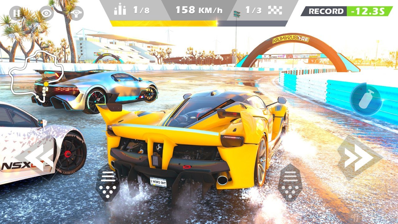 4d赛车游戏机-虚拟世界极速飞车