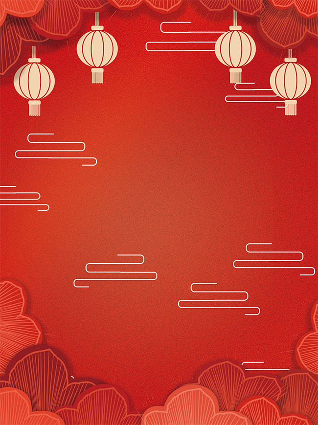 中国红海报设计_中国红海报模板_红动中国海报
