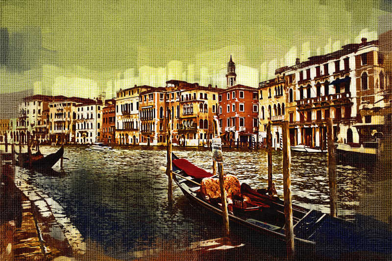 油画威尼斯水城_油画威尼斯水城谁画的_威尼斯 三联 油画