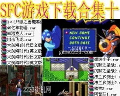 sfc游戏rom合集,畅游怀旧游戏世界